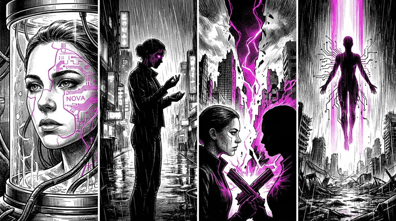 Nova campaign collage for press and industry section